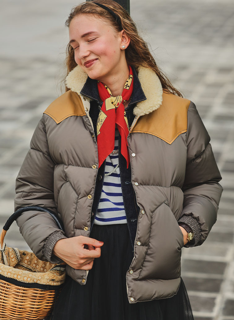 Annelle Jacket 詳細画像 Olive 2