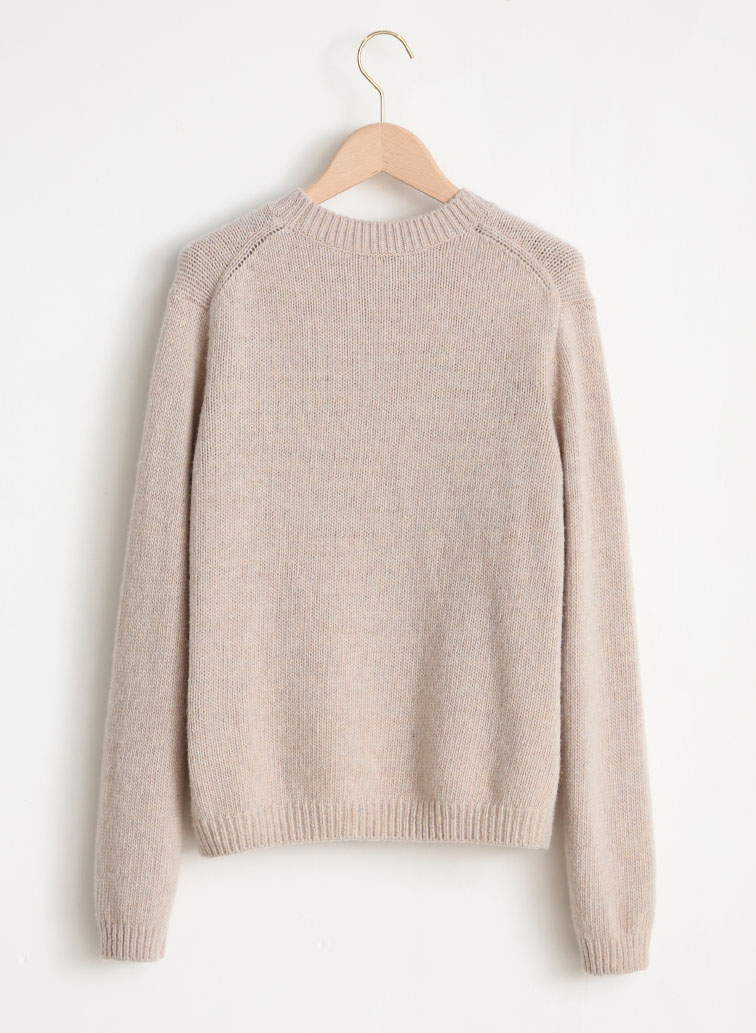 DRESSED FOX INTARSIA WOOL JUMPER 詳細画像 Beige 2