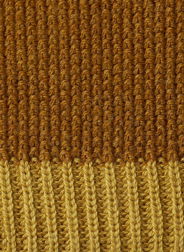 Organic Cotton Wool 配色2wayニットベスト 詳細画像 Yellow 6