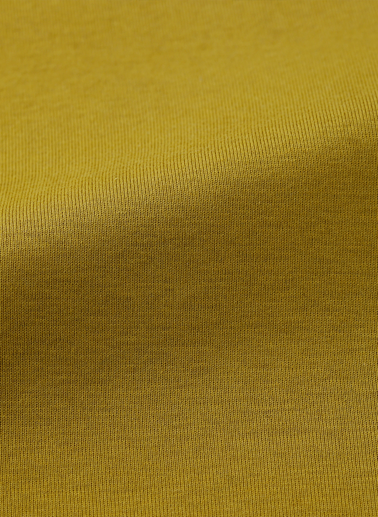 ［LOTUS］Urtla High Gauge Rib ボトルネックプルオーバー 詳細画像 Yellow 3