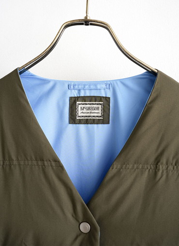 Y Collar Bench Down 詳細画像 Khaki 3
