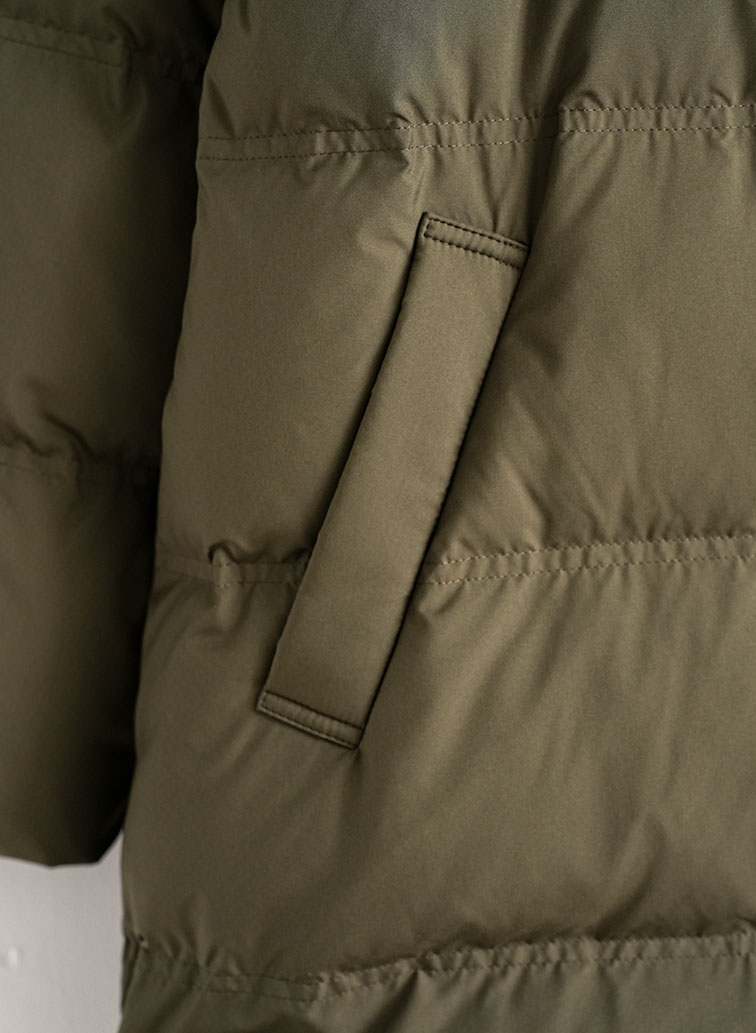 Y Collar Bench Down 詳細画像 Khaki 5
