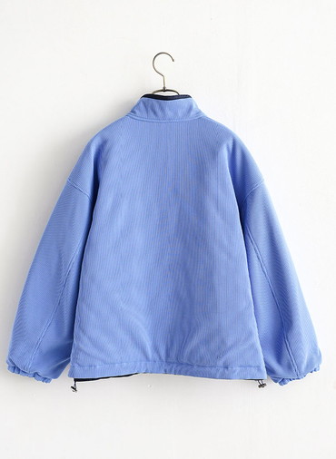 Reversible Waffle Jacket 詳細画像 Navy 2