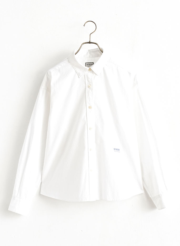 USA Cotton Regular Shirt 詳細画像 Ivory 1