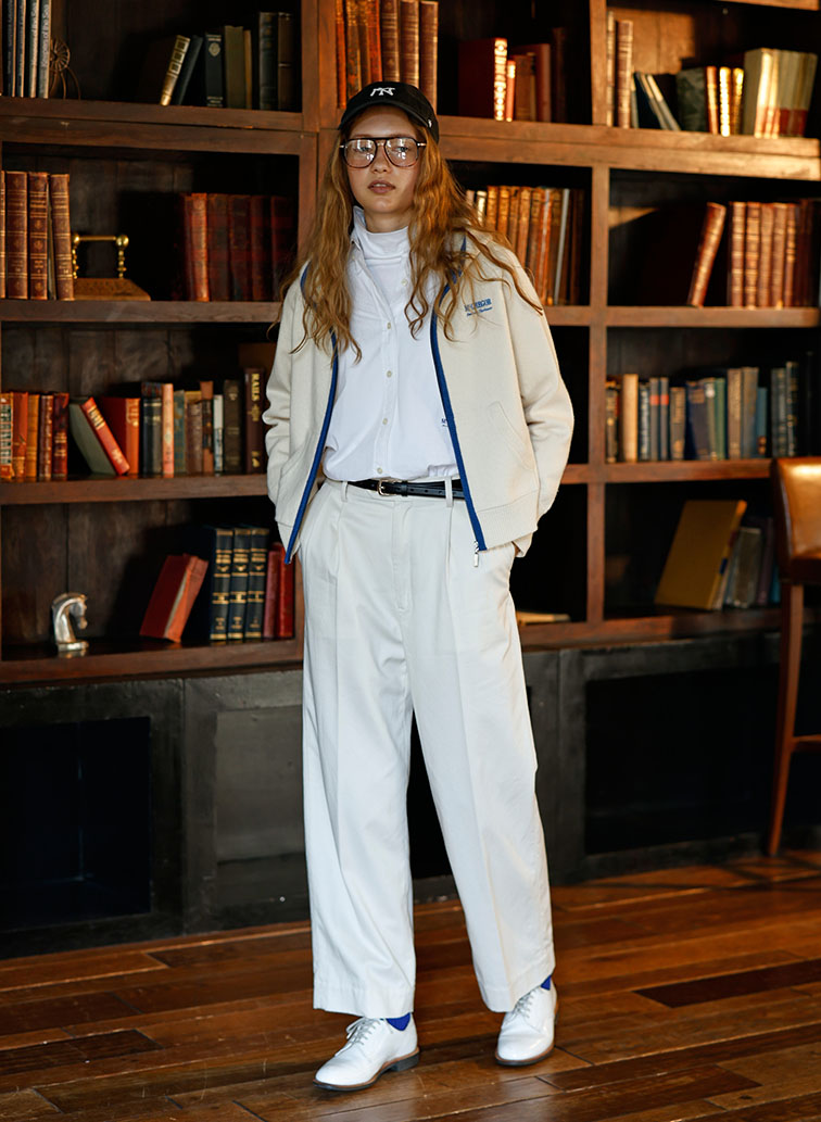 USA Cotton Regular Shirt 詳細画像 Ivory 4