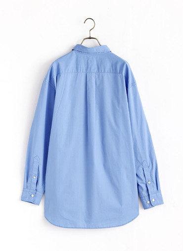 USA Cotton Big Shirt 詳細画像 Blue 1
