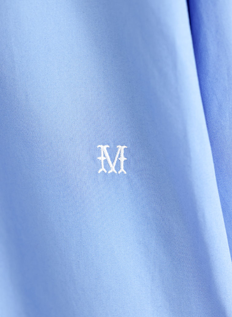 USA Cotton Big Shirt 詳細画像 Blue 3