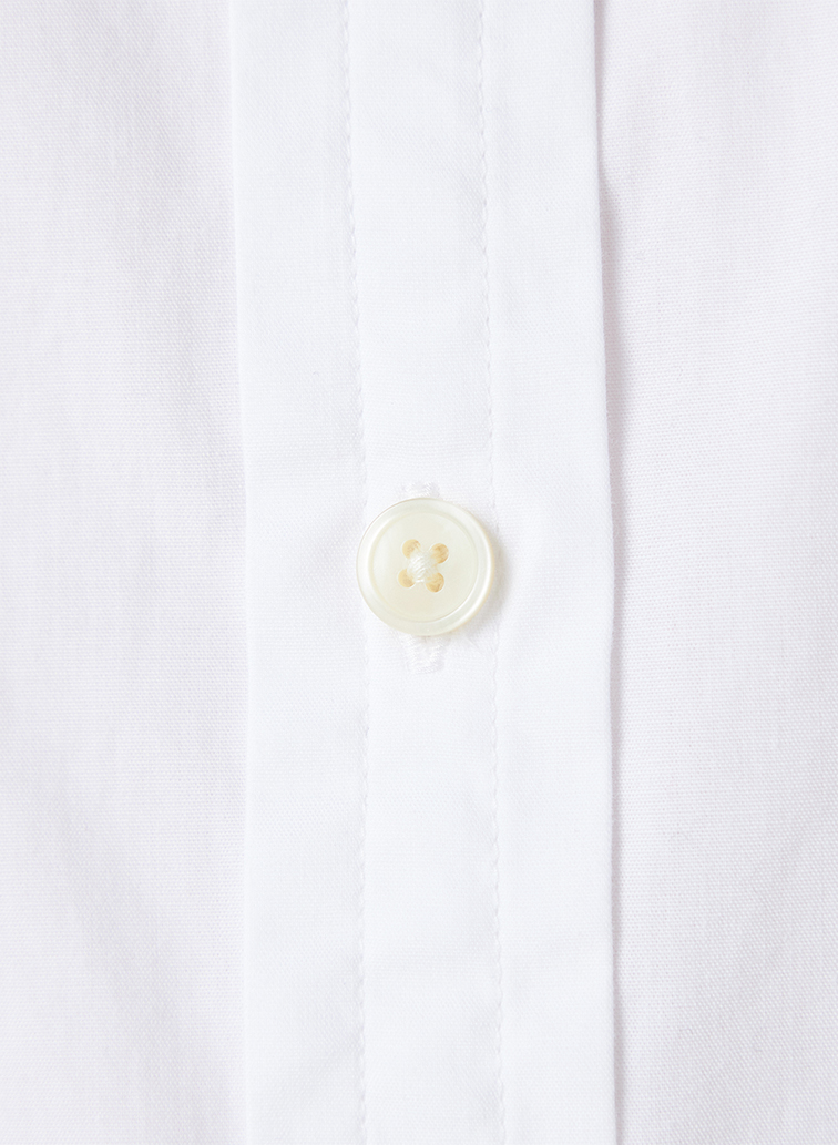 USA Cotton Big Shirt 詳細画像 Ivory 2