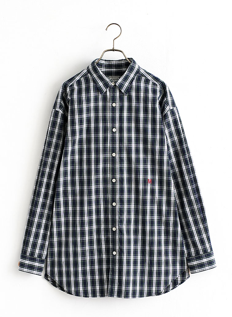 USA Cotton Big Shirt 詳細画像 Green 1