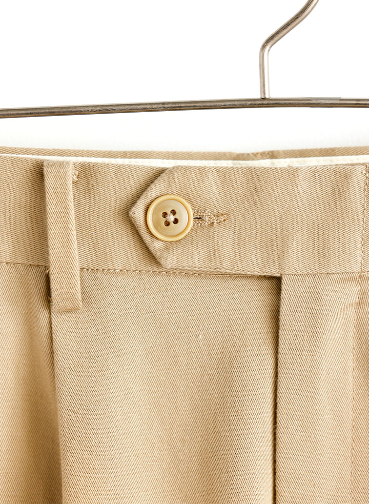 Twill Chino Pants 詳細画像 Beige 3
