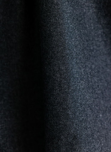 Wool Saxony Shorts 詳細画像 Charcoal Gray 3