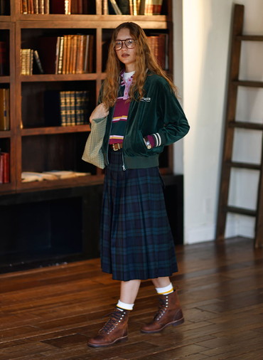 Scottish Kilt Skirt 詳細画像 Green 3
