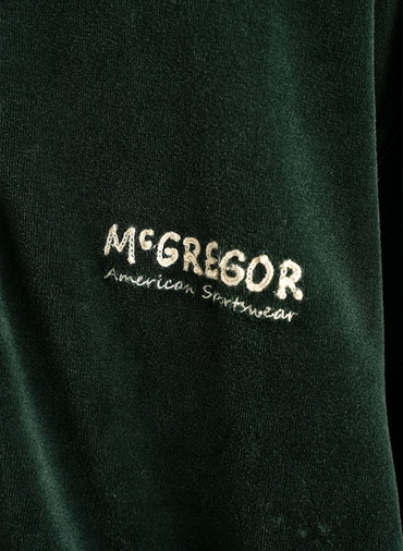 Velour Jersey Jacket 詳細画像 Green 3