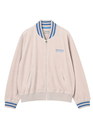 Velour Jersey Jacket