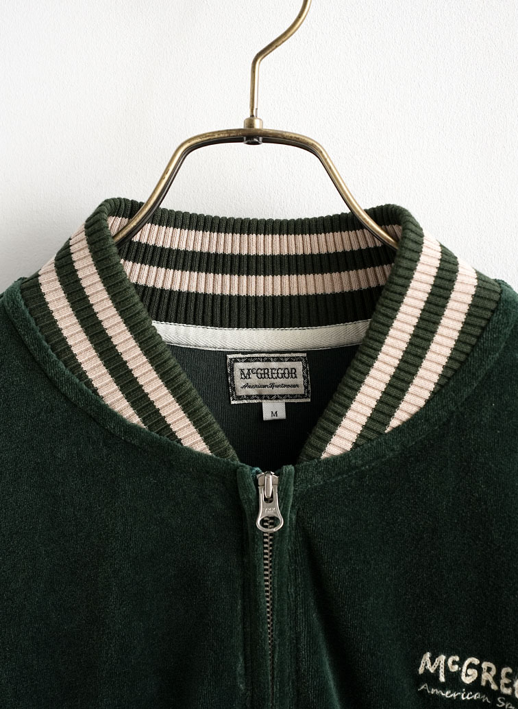 Velour Jersey Jacket 詳細画像 Green 2