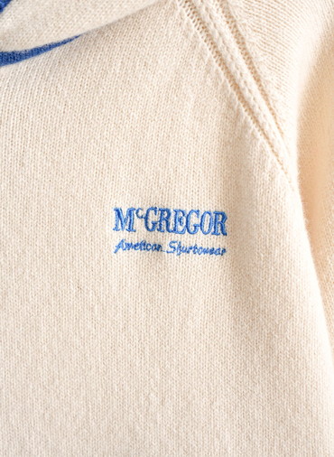 Sporty Knit Hoodie 詳細画像 Ivory 4