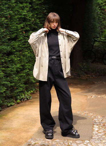 VINTAGE DENIM PANTS 詳細画像 Black 5