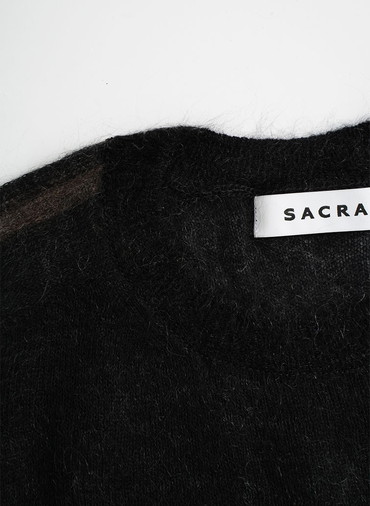 EXTRA FINE MOHAIR TOP 詳細画像 Charcoal Gray 2