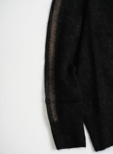 EXTRA FINE MOHAIR TOP 詳細画像 Charcoal Gray 3