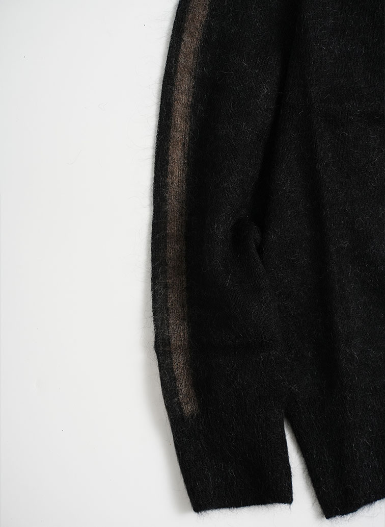 EXTRA FINE MOHAIR TOP 詳細画像 Charcoal Gray 3