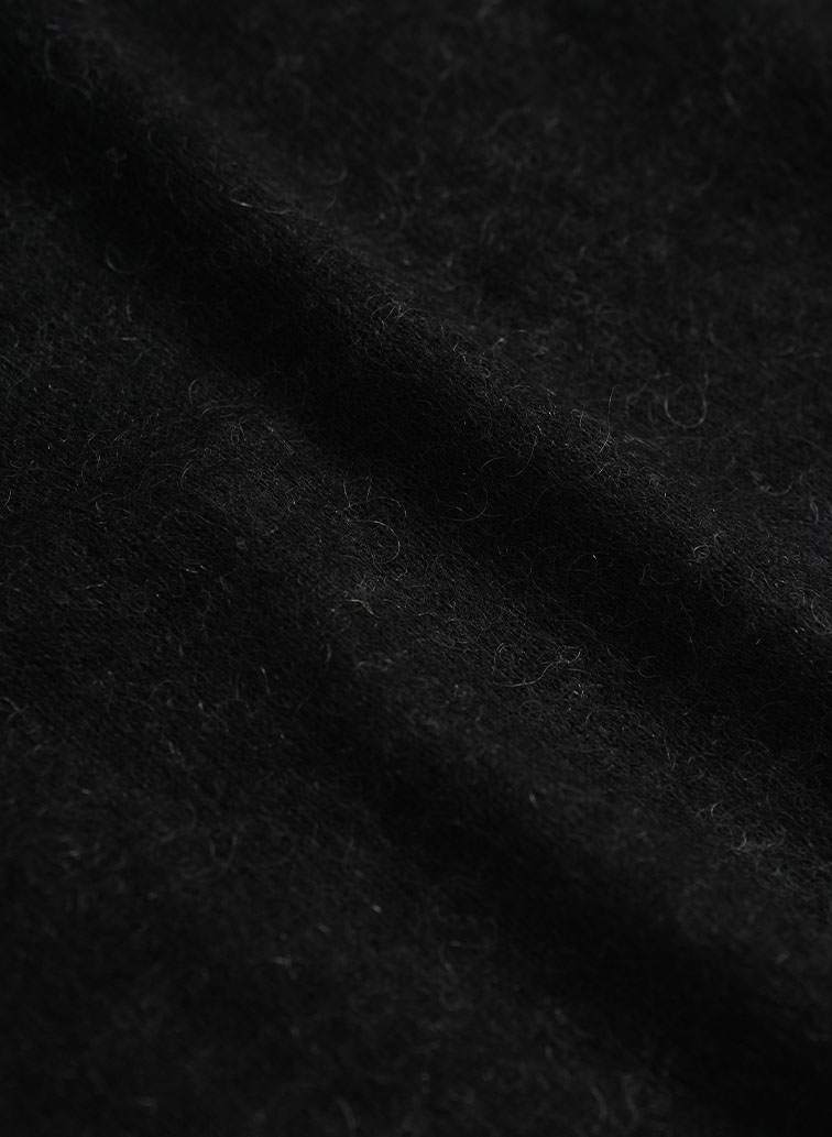 EXTRA FINE MOHAIR TOP 詳細画像 Charcoal Gray 4