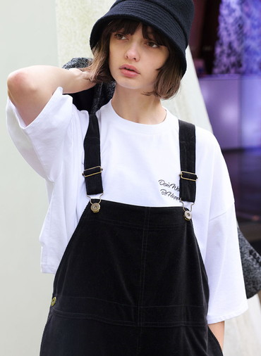 EX.FINE FLEECE CROPPED LOGO TOP 詳細画像 White 4
