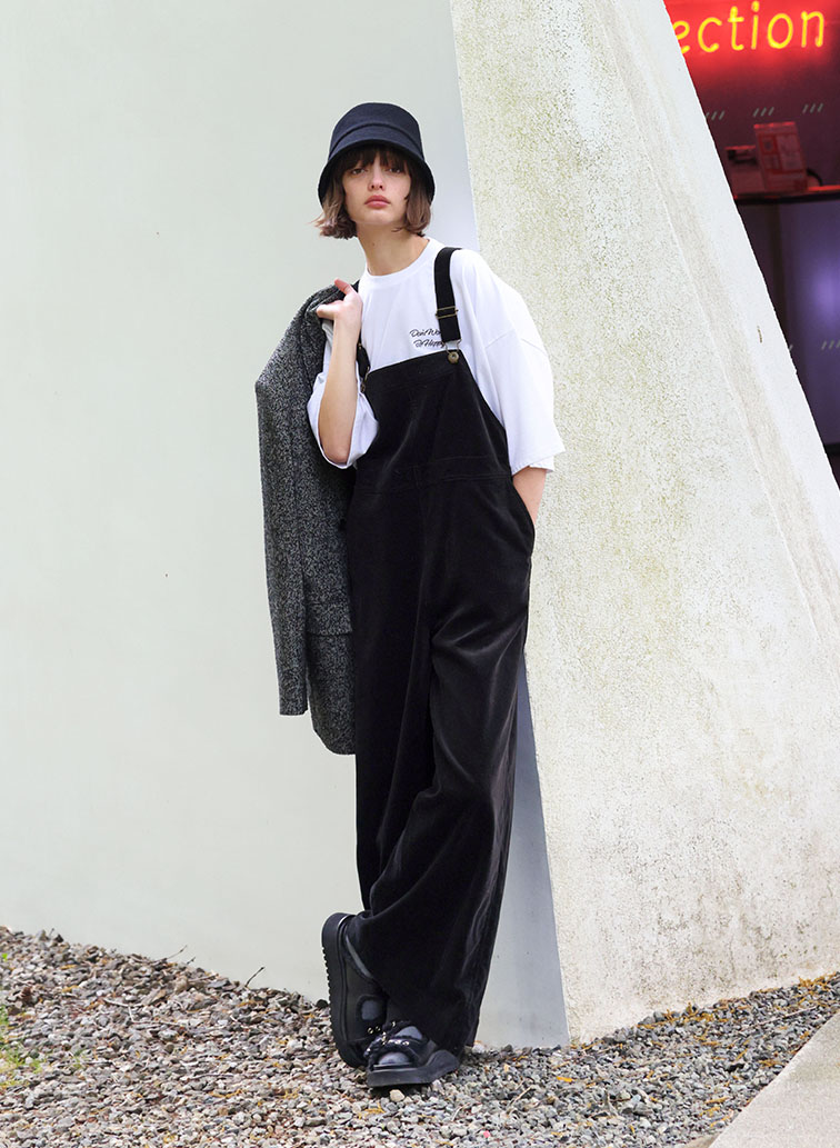 EX.FINE FLEECE CROPPED LOGO TOP 詳細画像 White 5
