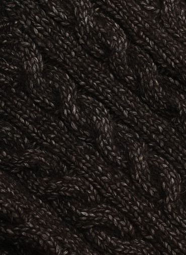 CABLE HAND-KNITTED TOP 詳細画像 Off White 4