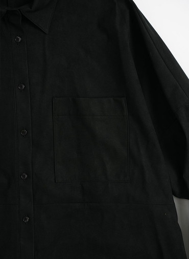 PREMIUM SYNTHETIC SUEDE SHIRT 詳細画像 Khaki 3