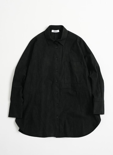 PREMIUM SYNTHETIC SUEDE SHIRT