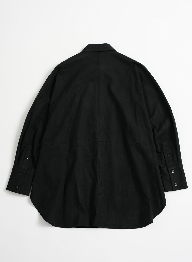 PREMIUM SYNTHETIC SUEDE SHIRT 詳細画像 Khaki 1