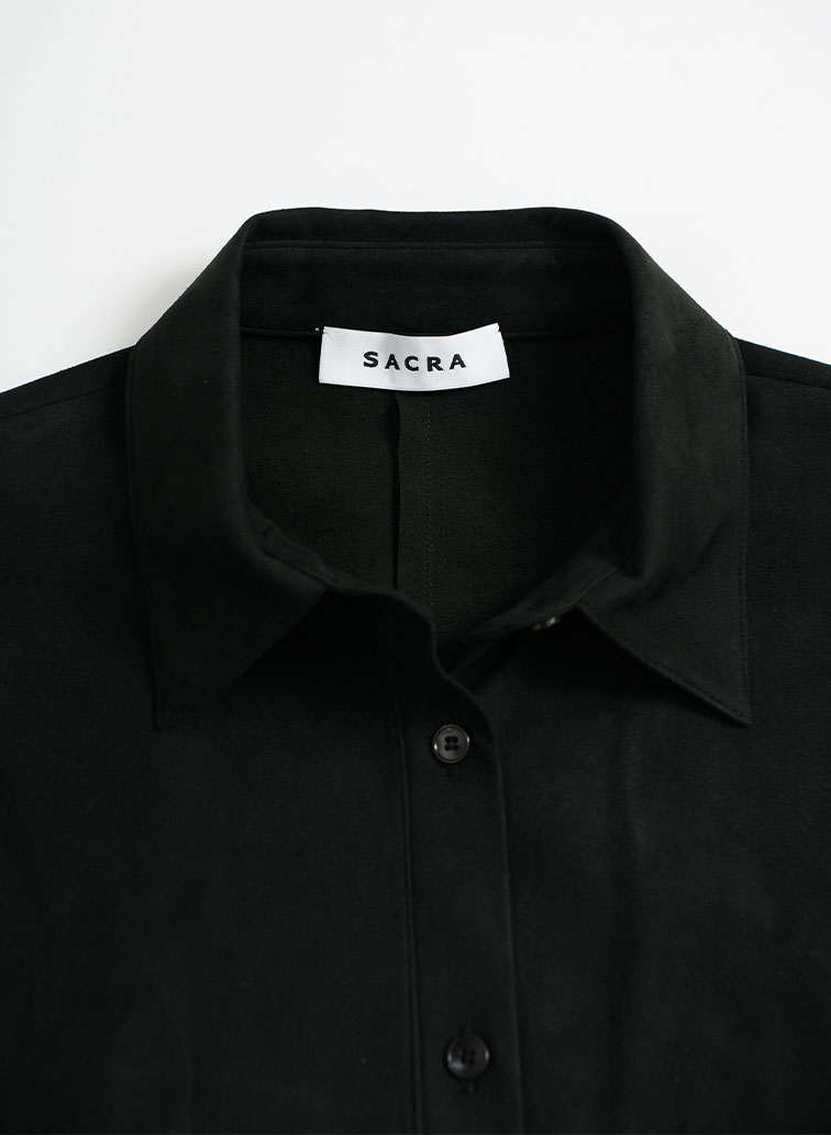 PREMIUM SYNTHETIC SUEDE SHIRT 詳細画像 Khaki 2