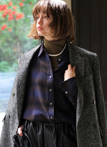 VI/WO OMBRE CHECK SHIRT