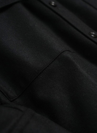 H.COUNT FLANNEL SHIRT JACKET 詳細画像 Gray 5