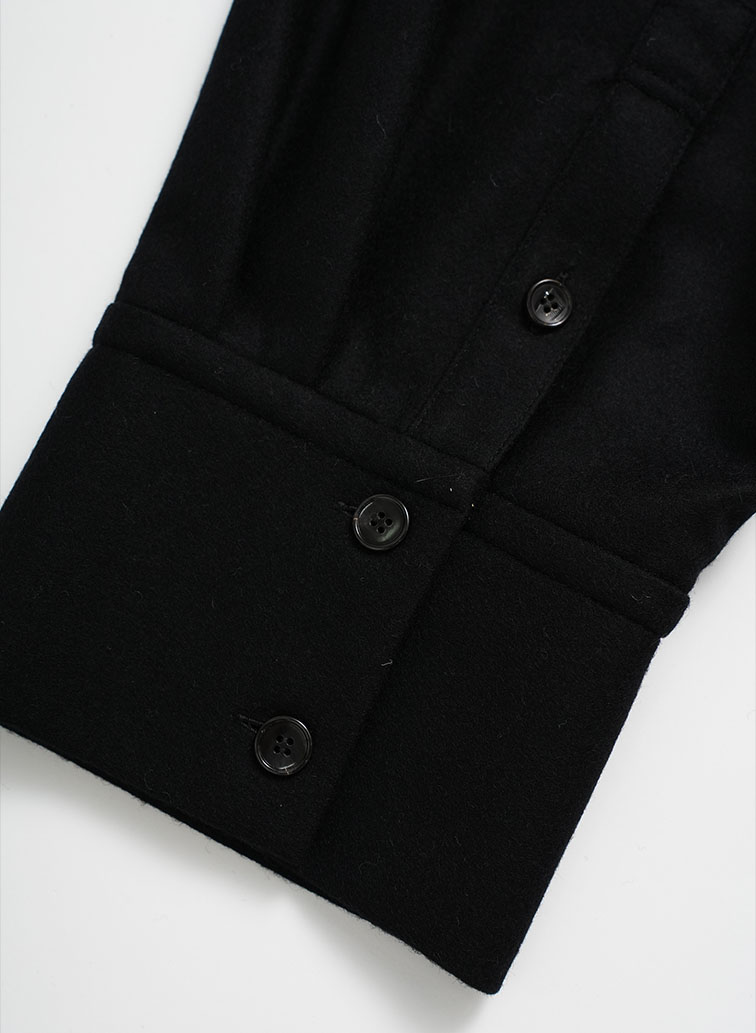 H.COUNT FLANNEL SHIRT JACKET 詳細画像 Gray 4