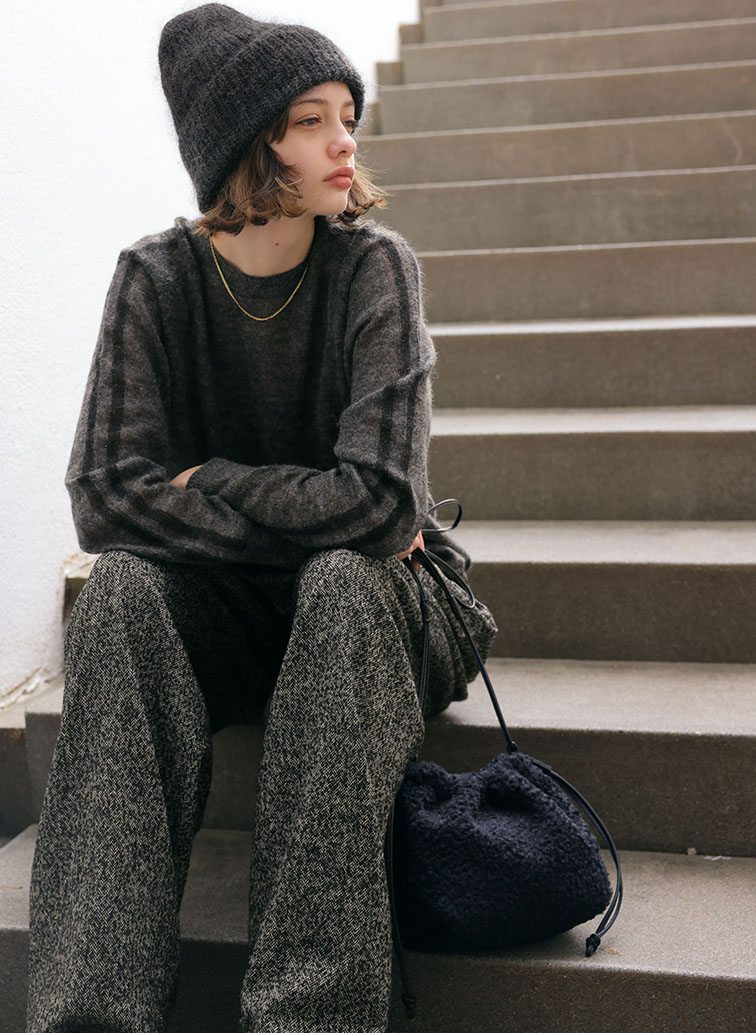BOA DRAWSTRING BAG 詳細画像 Black 6