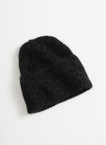 EX.FINE MOHAIR BEANIE 詳細画像 Charcoal Gray 1