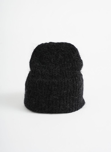 EX.FINE MOHAIR BEANIE 詳細画像 Charcoal Gray 2