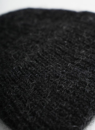 EX.FINE MOHAIR BEANIE 詳細画像 Charcoal Gray 3