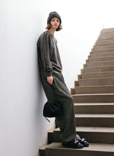 EX.FINE MOHAIR BEANIE 詳細画像 Charcoal Gray 4