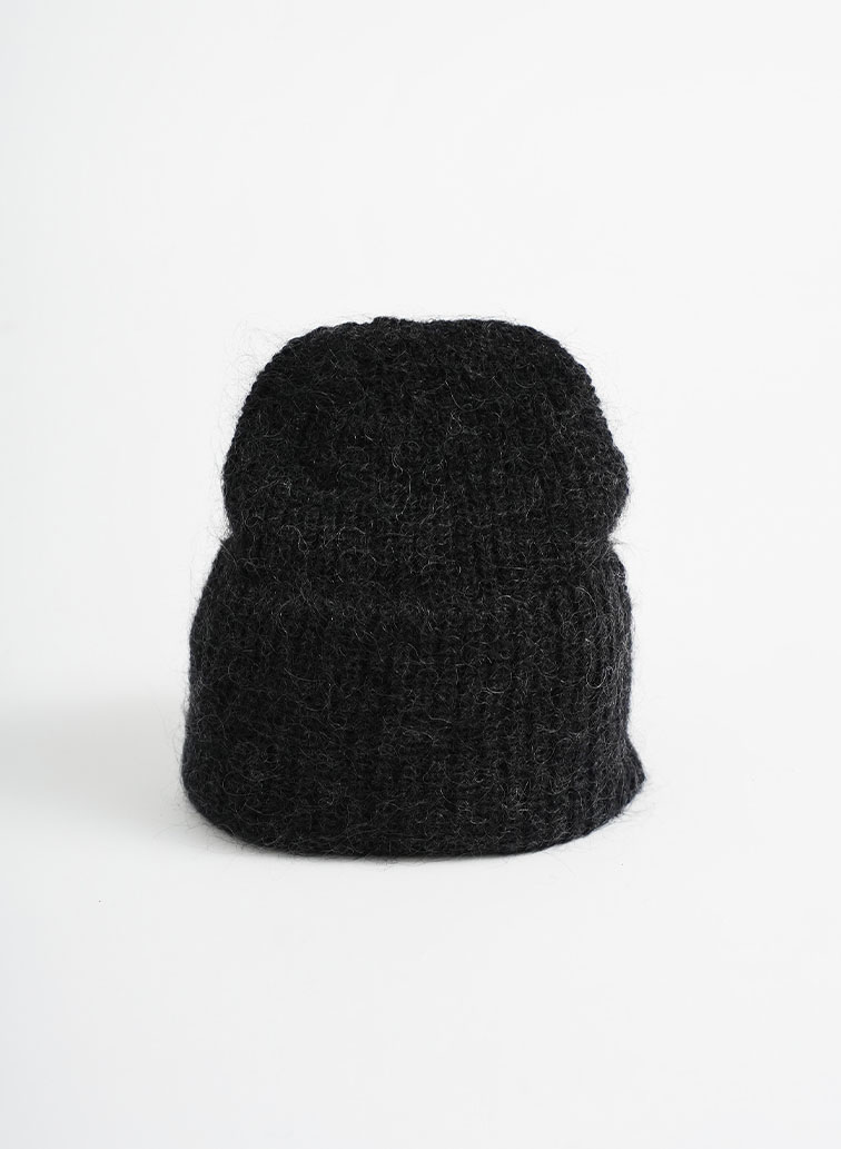 EX.FINE MOHAIR BEANIE 詳細画像 Charcoal Gray 2