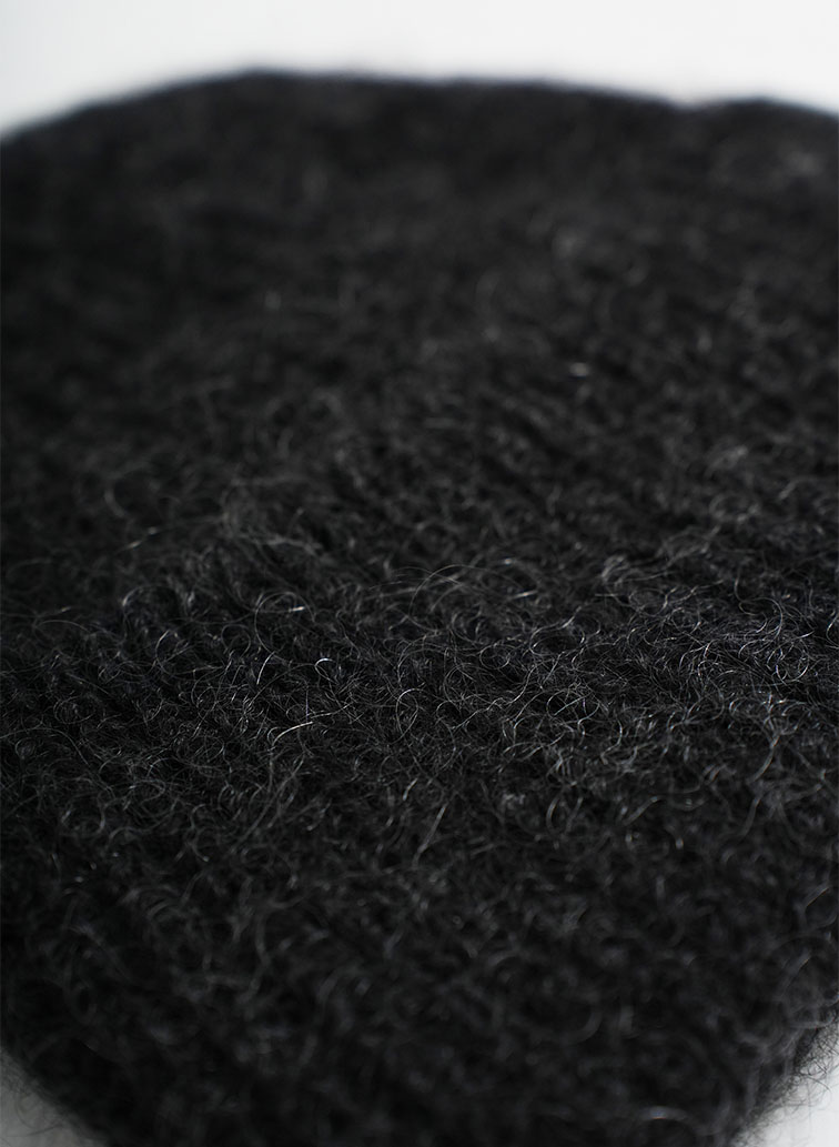 EX.FINE MOHAIR BEANIE 詳細画像 Charcoal Gray 3