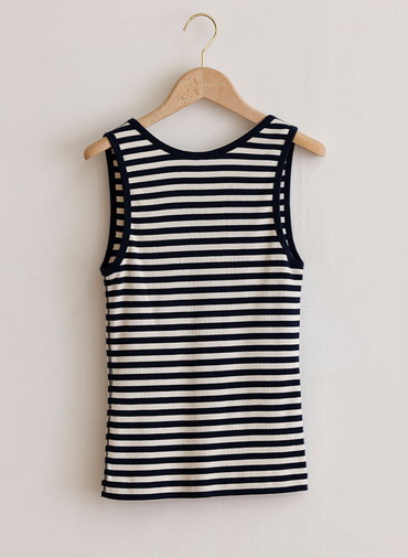 BABY FOX STRIPED TANK TOP 詳細画像 Navy 2