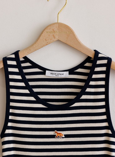 BABY FOX STRIPED TANK TOP 詳細画像 Navy 3