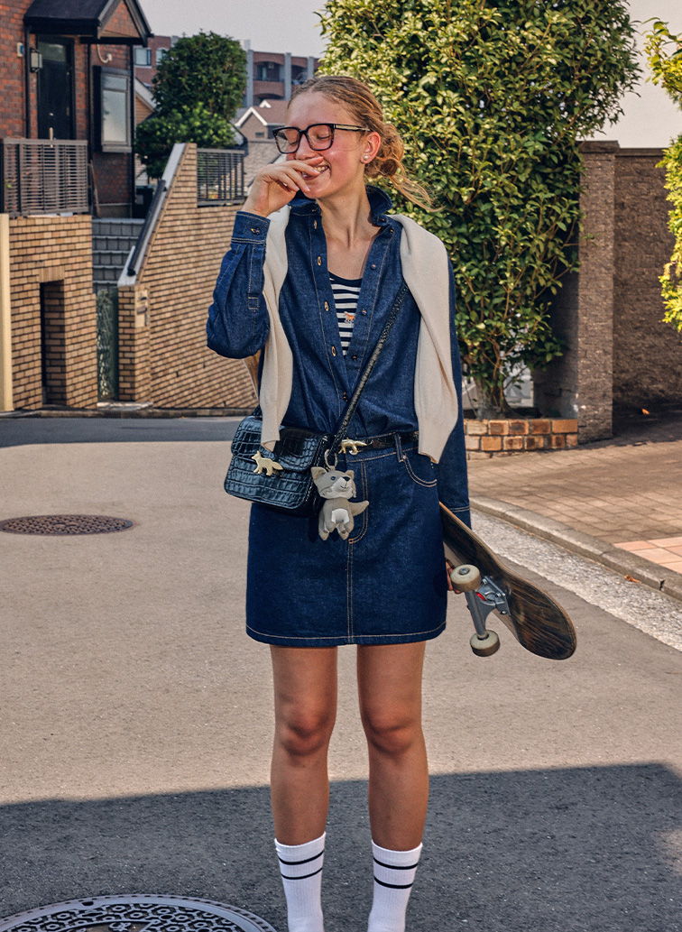 BABY FOX STRIPED TANK TOP 詳細画像 Navy 3