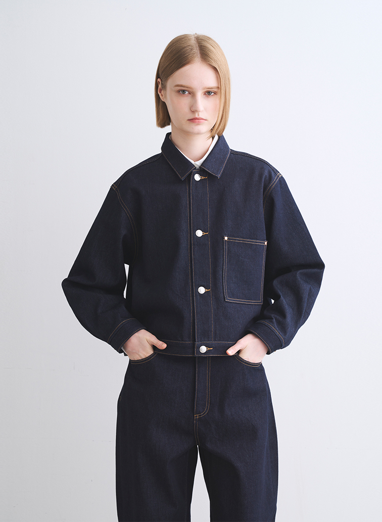 ワークジャケット201D 詳細画像 Indigo 1