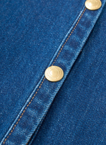 アークリーAラインデニム 詳細画像 Blue 6