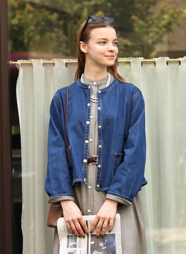 アークリーAラインデニム