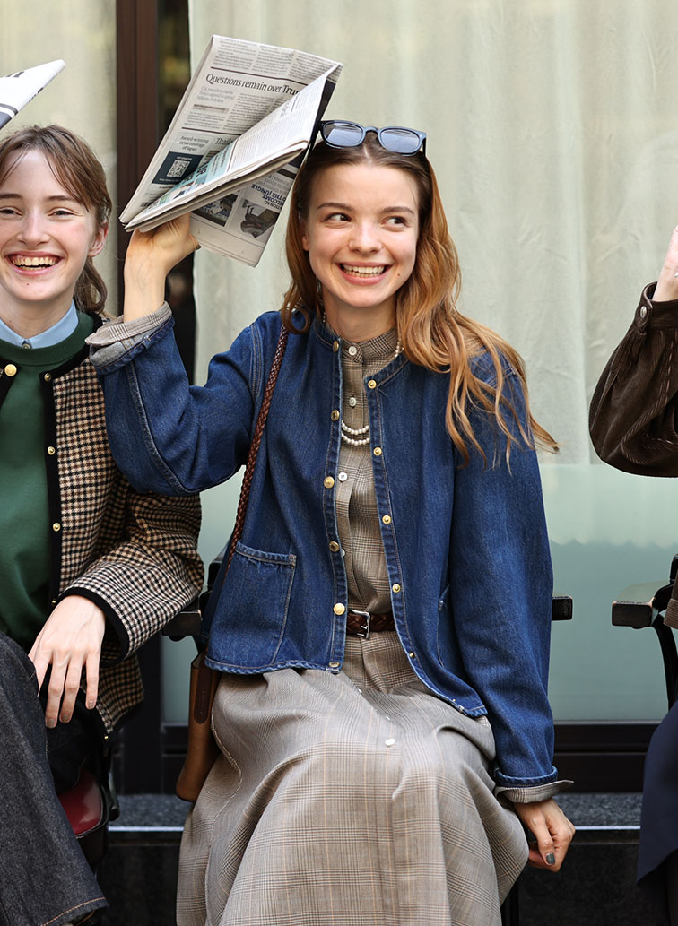 アークリーAラインデニム 詳細画像 Blue 10