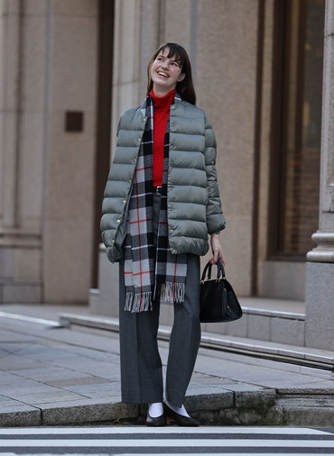 アークリーロングダウンパッカブル 詳細画像 Green 8